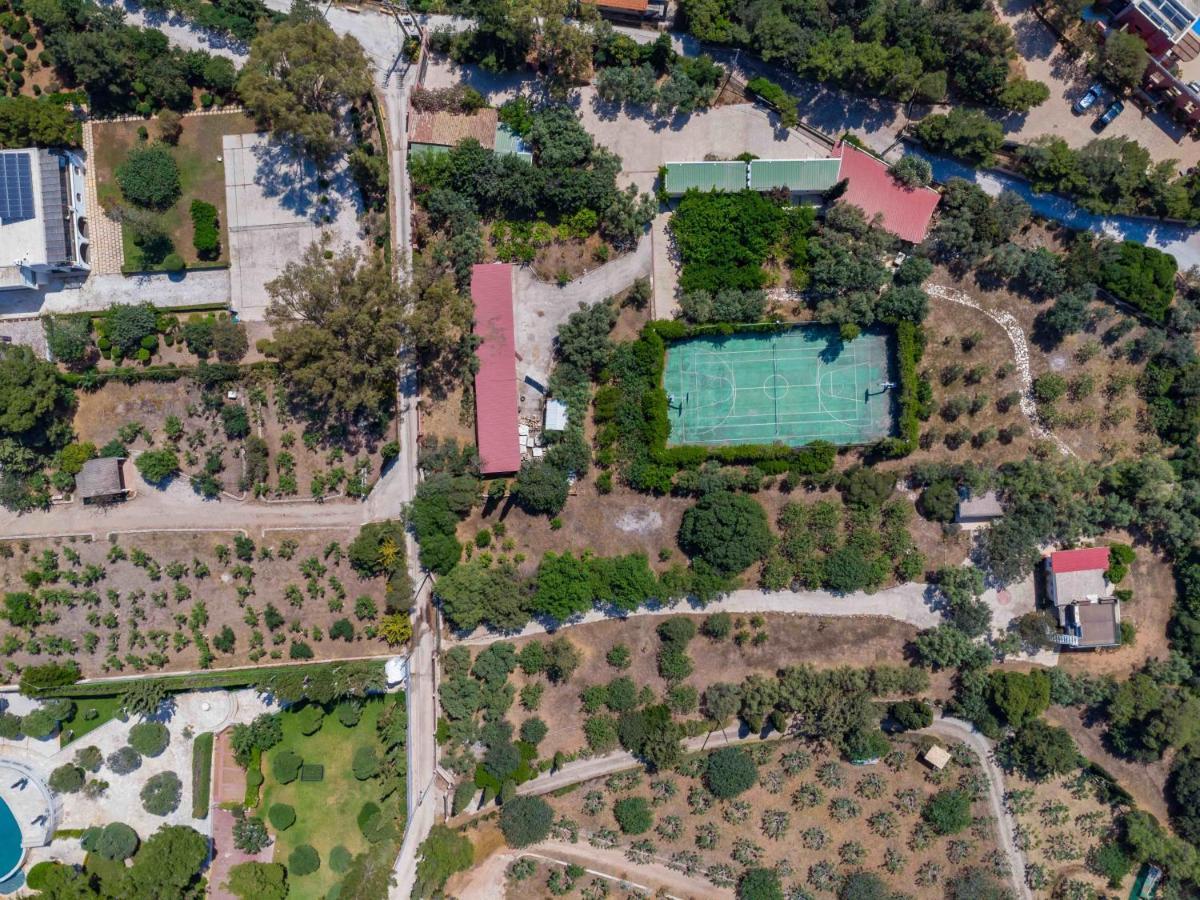 Black Diamond Beachfront Pool Villa Pasithea In Sounio, Athens ซูนิโอ ภายนอก รูปภาพ